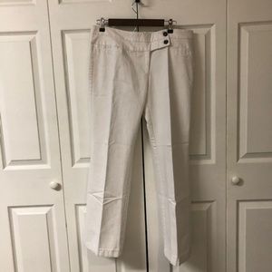 Stooshy Size 13 White Casual or Dress Pants